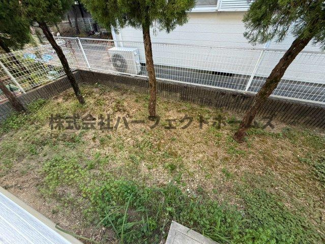 カルチェ山之手の庭|お庭で自由な時間を過ごせます