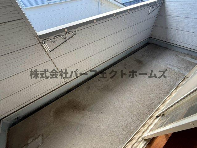 カルチェ山之手のバルコニー|開放的で明るい空間を演出してくれるバルコニーです
