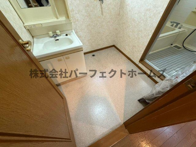 カルチェ山之手の洗面所|使いやすい洗面所です