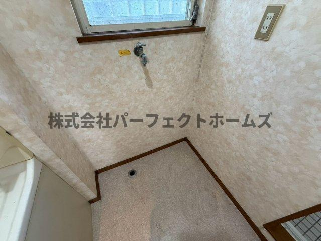 カルチェ山之手の設備|洗濯機置場です