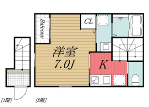 【間取り】 | プランドール作草部