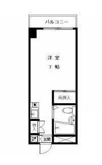 雄伸ビルの間取り|間取りです。