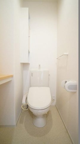 ルナ・パルクのトイレ|落ち着いたトイレです