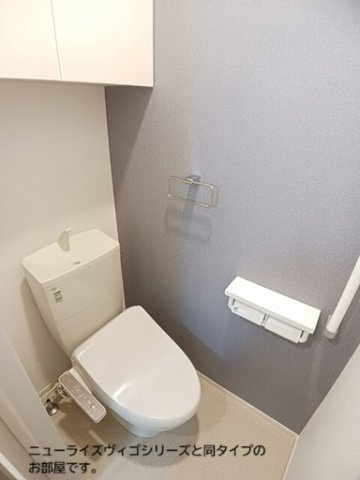 ラウレア道福寺のトイレ|シンプルで使いやすいトイレです