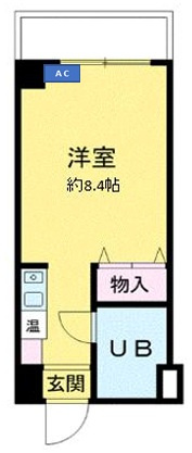 ラフィーヌ立石の間取り