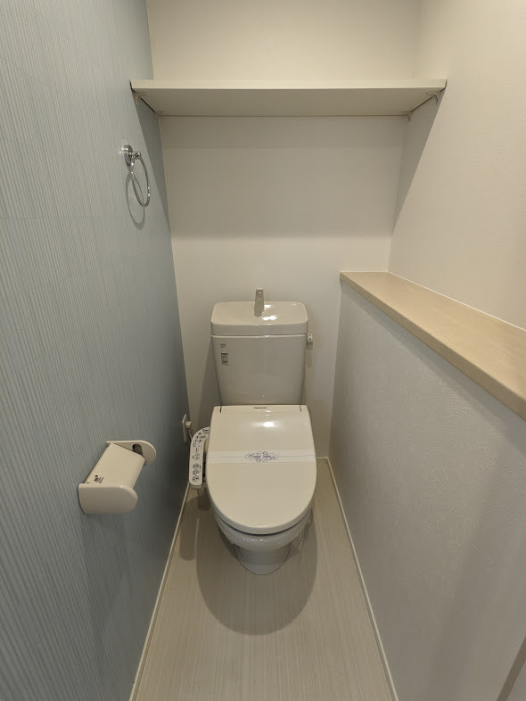 ハーモニーテラス草薙町Ⅱのトイレ|落ち着いたトイレです