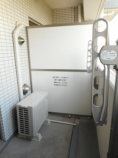 コーラル　グランのバルコニー|陽当たり良好なバルコニーです