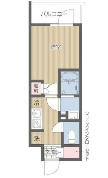グラード久米川の間取り