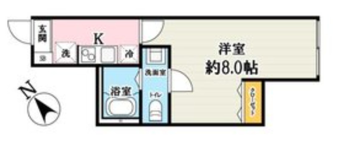 カフーティーダ和光市の間取り