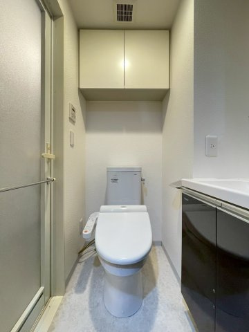 DIPS桜台駅前のトイレ|ゆったりとした空間のトイレです