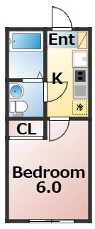 エバーズ若葉の間取り
