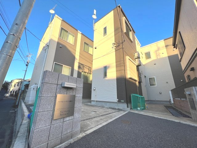 ハーモニーテラス梅田Ⅲの外観|外観は落ち着いています