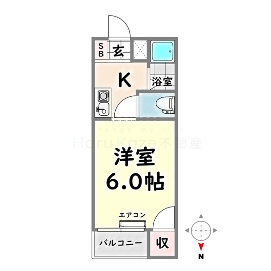 【間取り】 | ラヴ・ウィング白鳥【名古屋市賃貸・AL付き】
