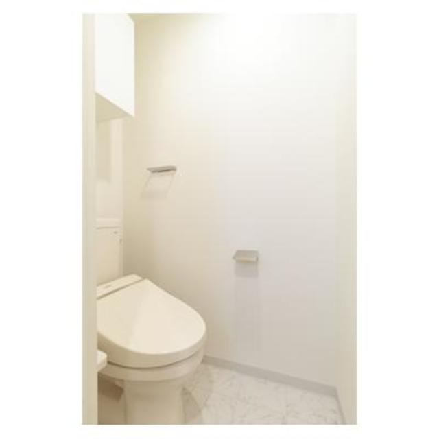 アウローラのトイレ|落ち着いた色調のトイレです