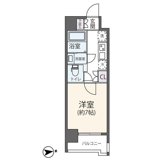 リージア代々木の間取り
