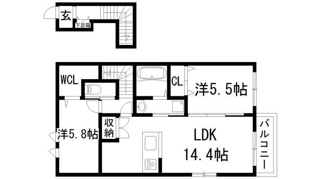 【間取り】 | HEBEL MAISON鴻池