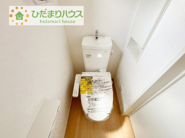 【トイレ】 | 下妻市加養第1　新築戸建 | トイレは1F、2F共に完備！取り合いになることがありませんね(^^)/