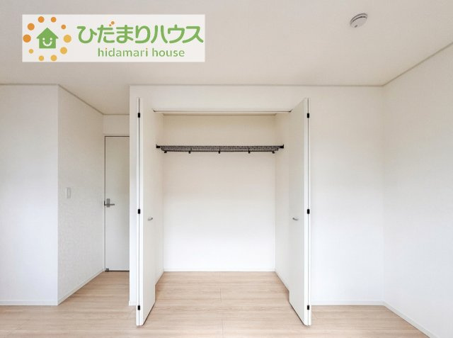 【収納】 | 下妻市加養第1　新築戸建 | 全室にクローゼットが付いていて、お部屋の住空間もスッキリ広々使えそうです(^^)