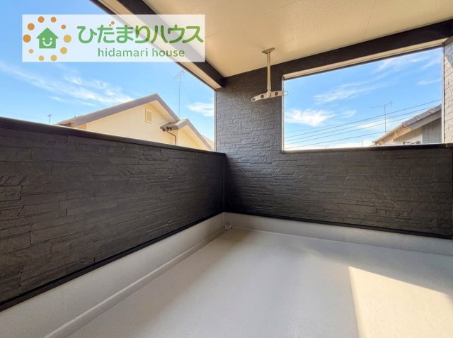 【バルコニー】 | 下妻市加養第1　新築戸建 | 広々としたバルコニー。お洗濯物もぜーんぶ干せちゃいます！！