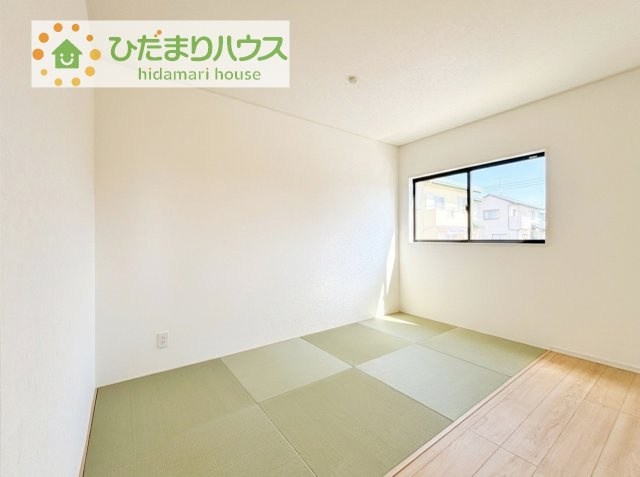 【和室】 | 下妻市加養第1　新築戸建 | 赤ちゃんスペースや客間など、多彩な用途で使用できる和室☆