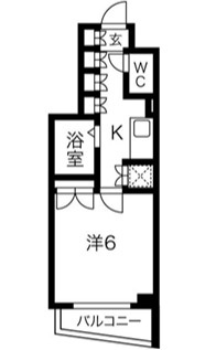 練馬区北町１丁目の賃貸マンションの間取り