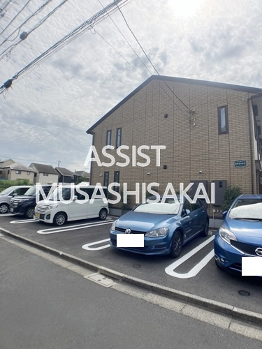かえでパレスの駐車場
