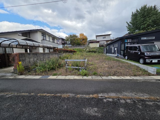 秋田市添川字堺内　売地の外観