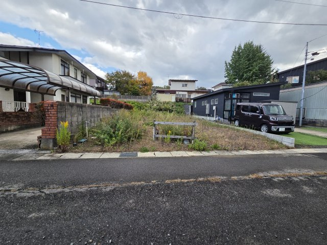 秋田市添川字堺内　売地の外観