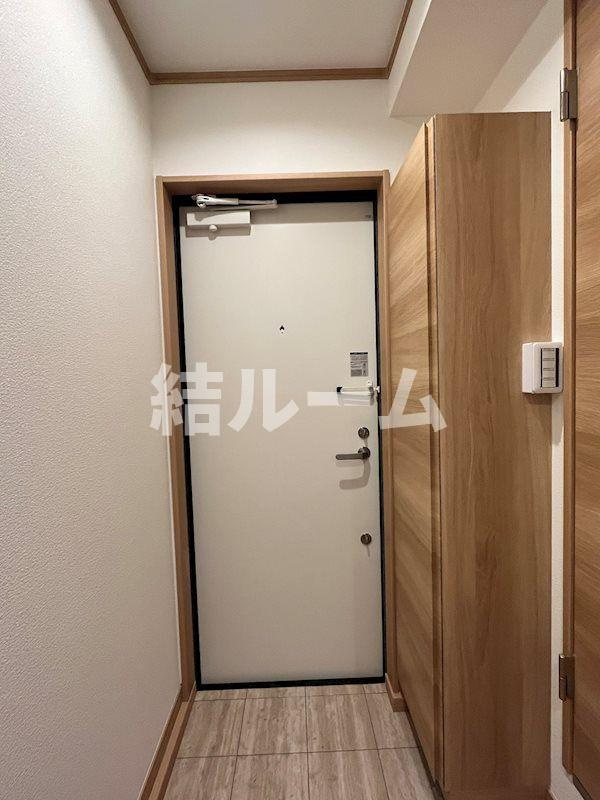 練馬区貫井１丁目のアパートの玄関