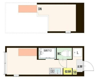 【間取り】 | ヴィラ・エスポワール蒲田 | 間取りです。