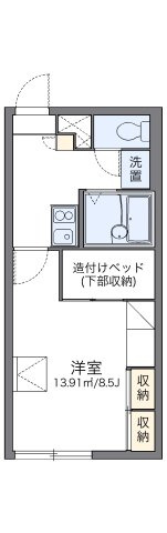 レオパレスサン曙の間取り