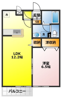 【間取り】 | コンフォート並木西