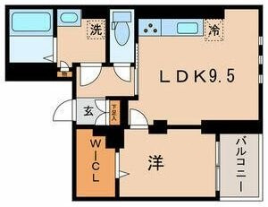 レイドバック吉祥寺の間取り|間取りです。