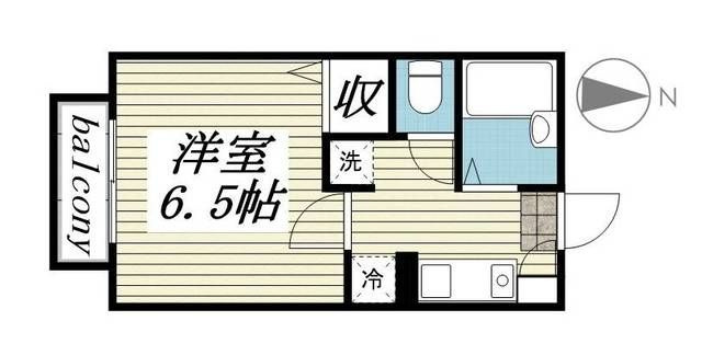 キャッスルハイツの間取り