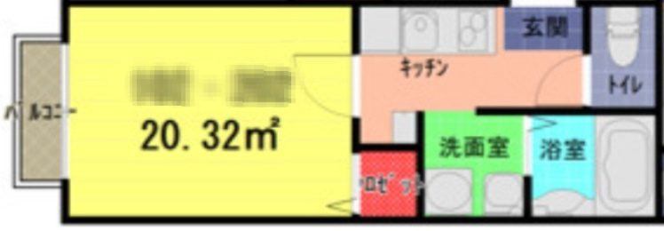 サクセス川越の間取り