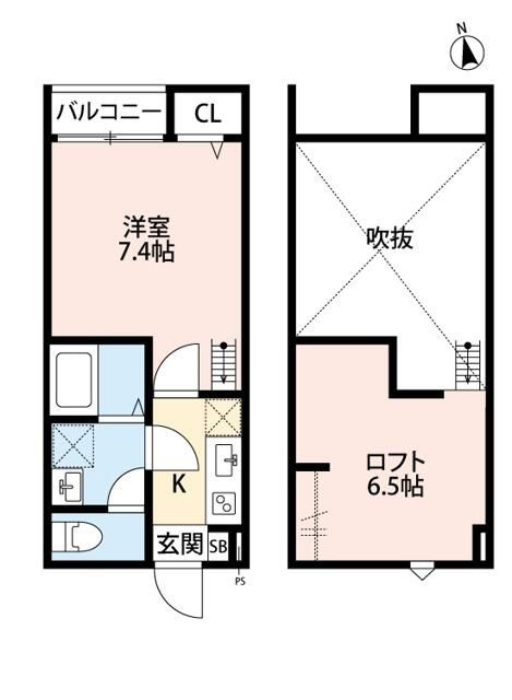スリジエ　大宮の間取り