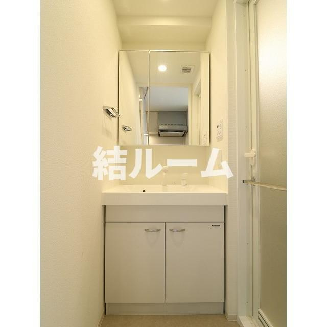 北区王子２丁目の賃貸マンションの洗面所