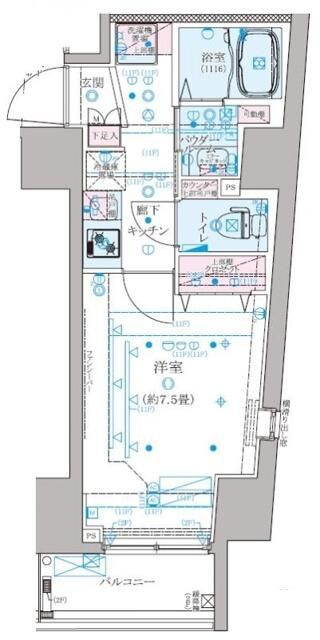 クレイシア練馬駅前の間取り|間取りです。