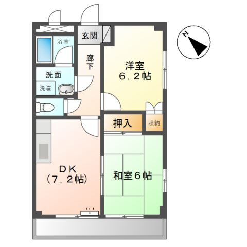 グレースヴィラちはら台の間取り