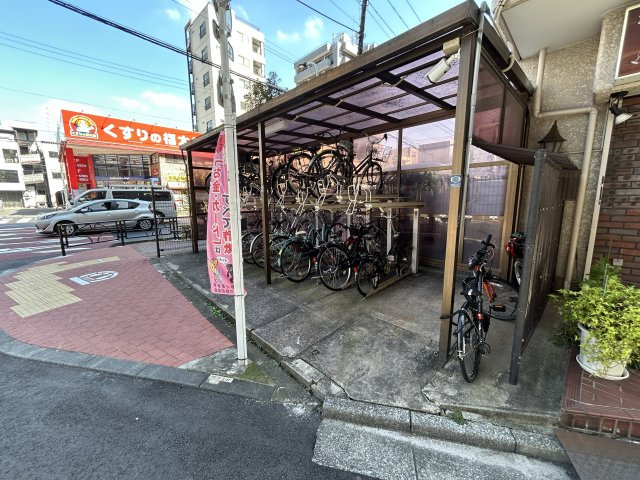 田端新町ロイヤルマンションの駐輪場|自転車置き場管理体制良好です。