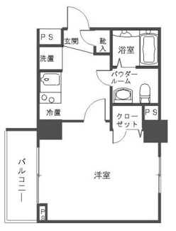 【間取り】 | スカイコート三越前壱番館 | 間取りです。