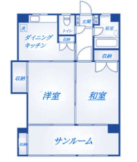 【間取り】 | ツイン一橋一番 | 間取りです。