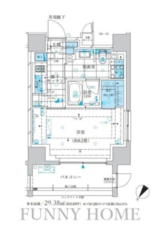 【間取り】 | ザ・パークワンズ三軒茶屋