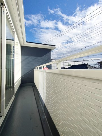 三郷市　戸ケ崎4丁目　新築戸建のバルコニー|施工例です