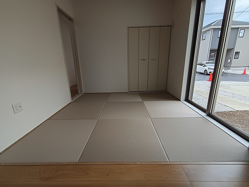 KIP高崎市棟高町1期新築の和室|現地撮影
