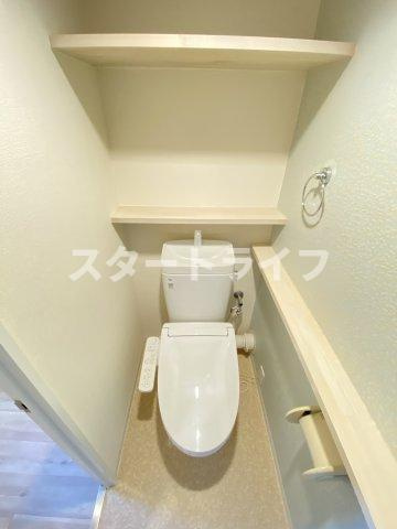 大阪市淀川区西宮原１丁目の賃貸マンションのトイレ