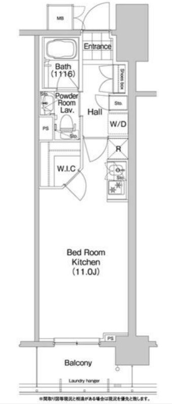 コンフォリア秋葉原EASTの間取り