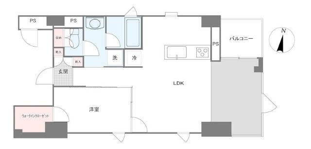 LUSSO AKASAKAの間取り