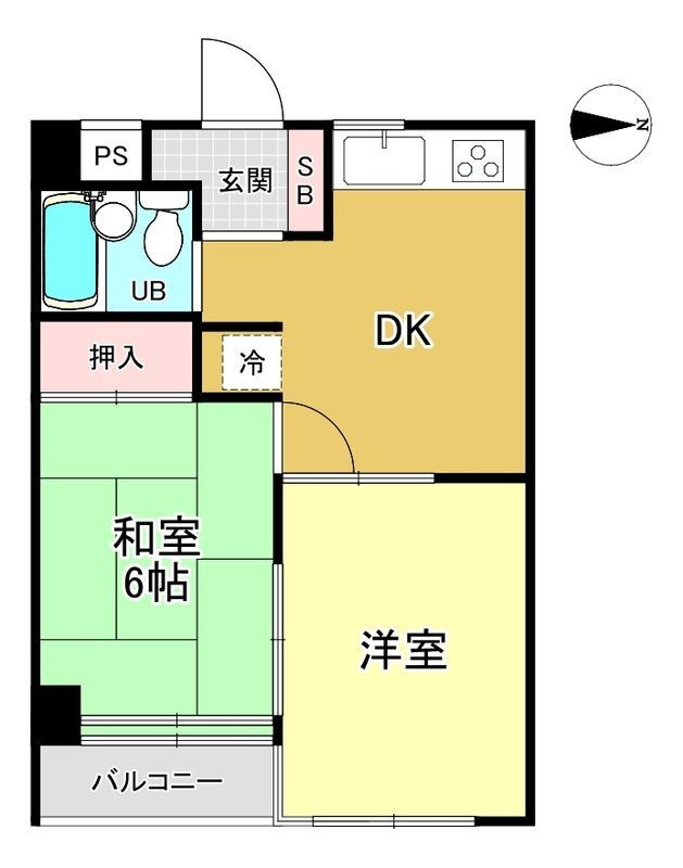 第2伸光マンションの間取り