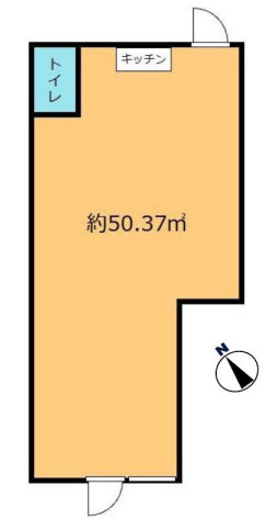 所沢市榎町の店舗事務所の間取り